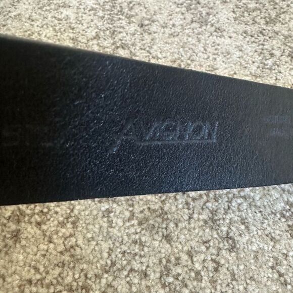 Avignon Leather Western Buckle Women’s Belt M - Picture 5 of 9